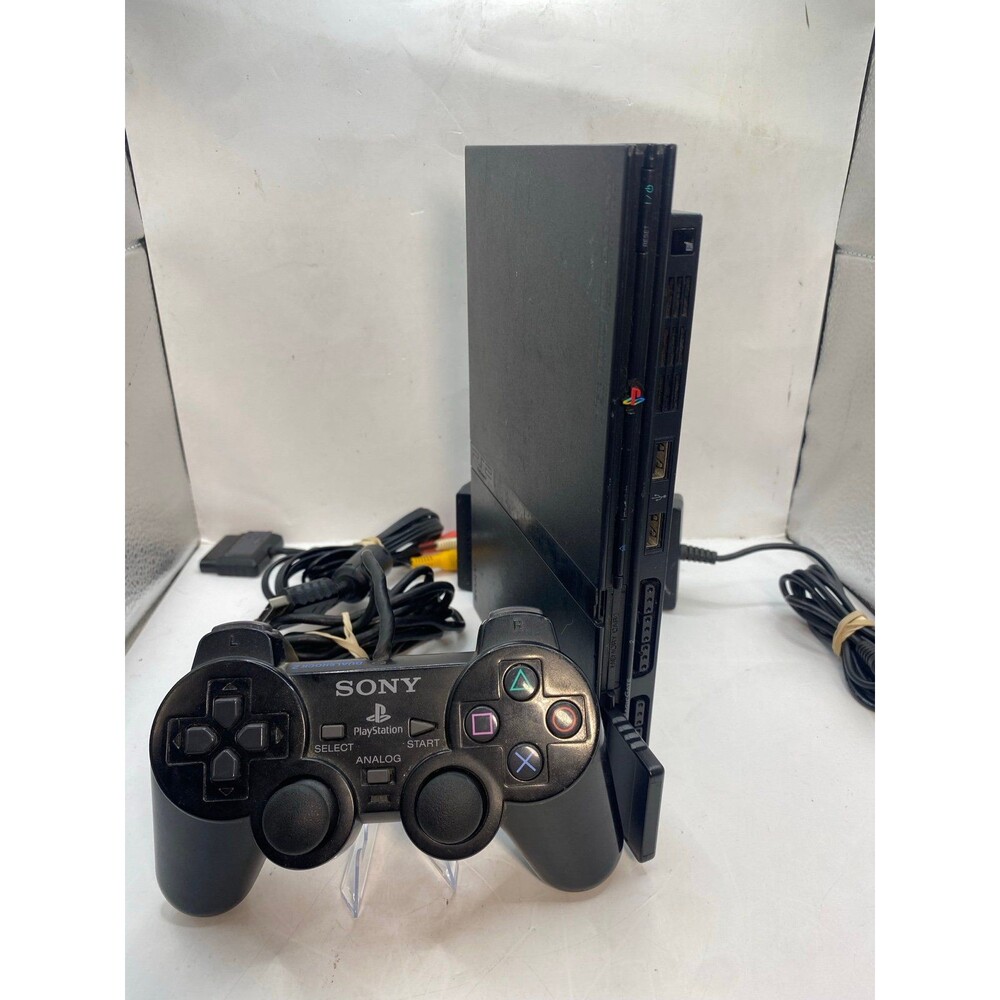 Playstation 2 PS2 Slim Console With Sony Memory Card & Sony Controller complete